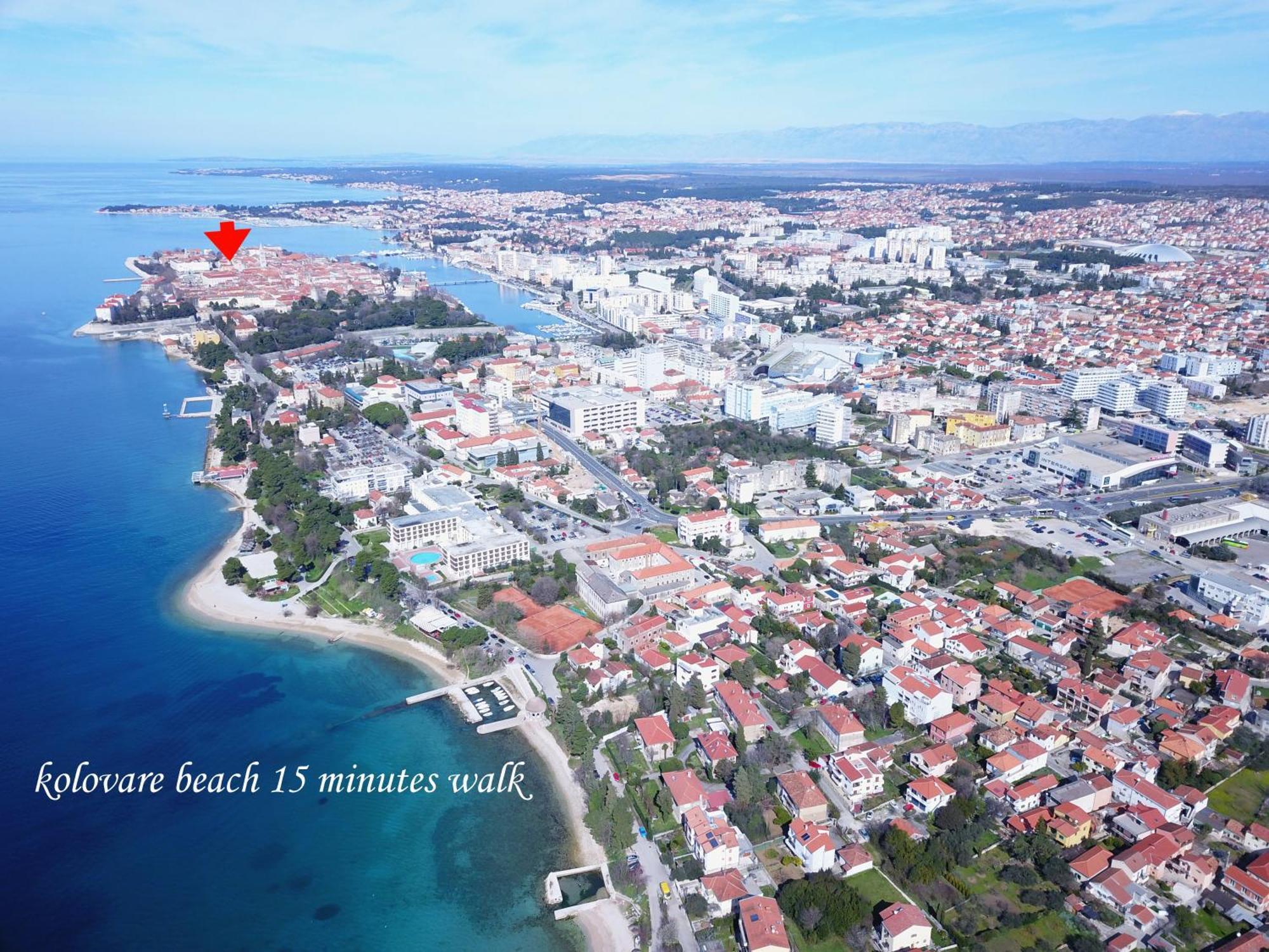 Apartment Ema Old Town Zadar Bagian luar foto